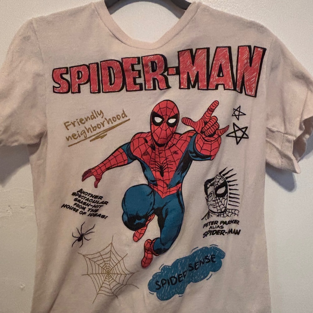 Marvel Spider-Man Boxlunch Exclusive T-Shirt Size Medium